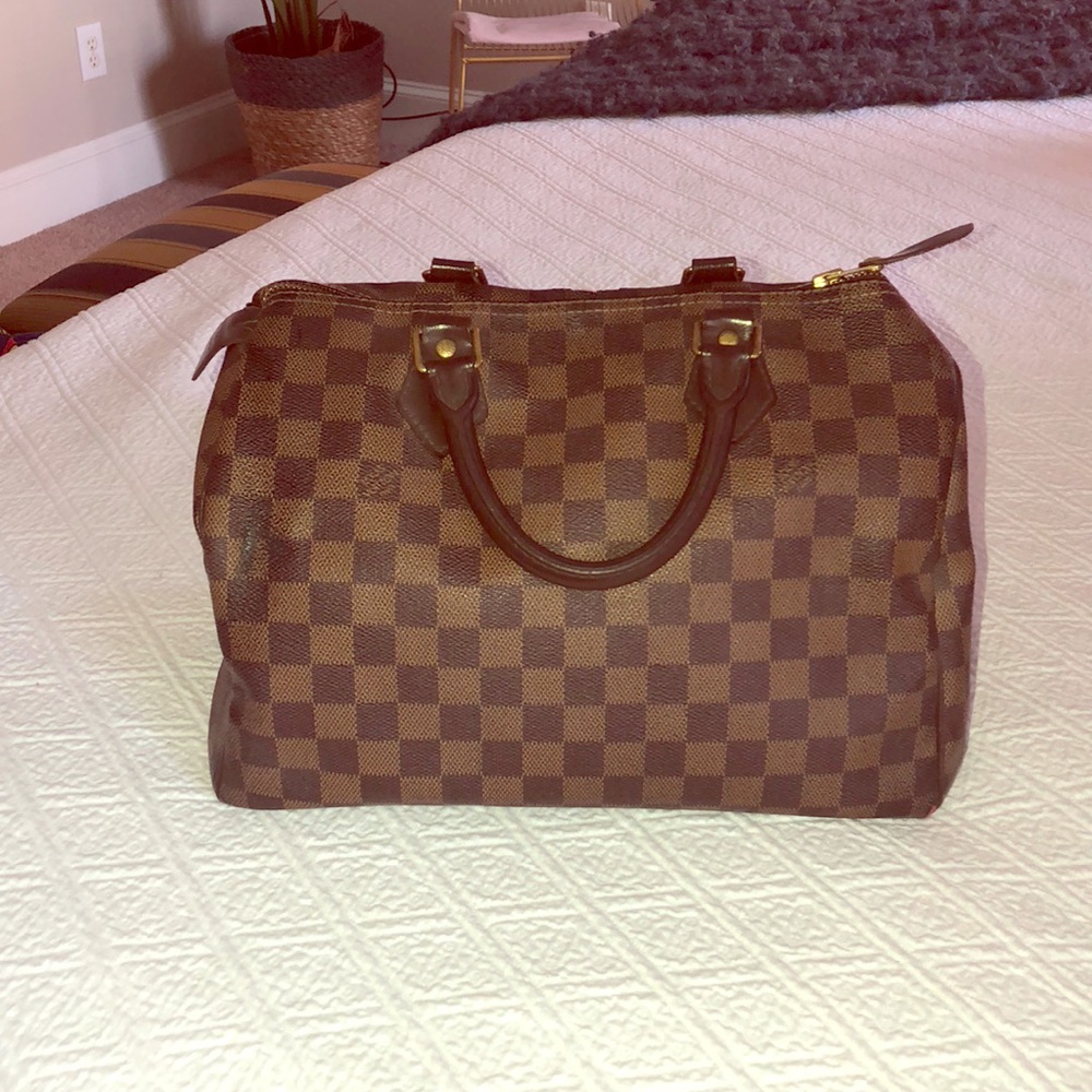 Louis Vuitton Speedy30 in Damier Ebene